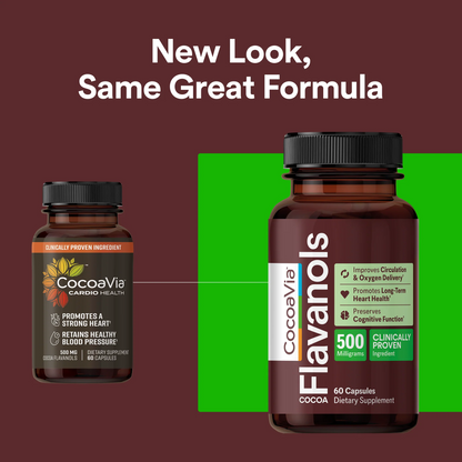 CocoaVia™ 500mg Cocoa Flavanols Capsules