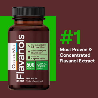 CocoaVia™ 500mg Cocoa Flavanols Capsules