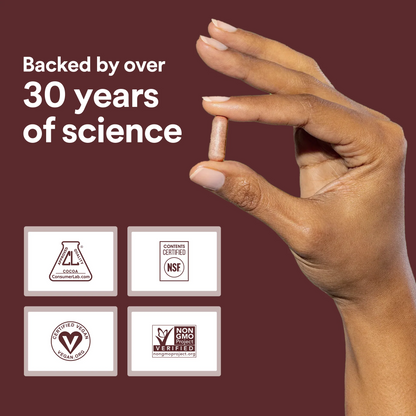 CocoaVia™ 500mg Cocoa Flavanols Capsules